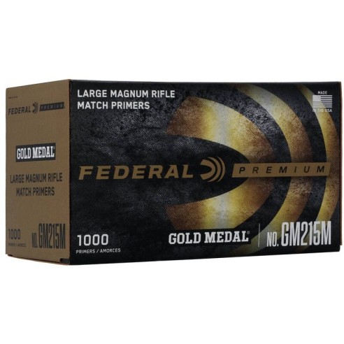 Amorces FEDERAL Large Rifle Magnum 215MI x100