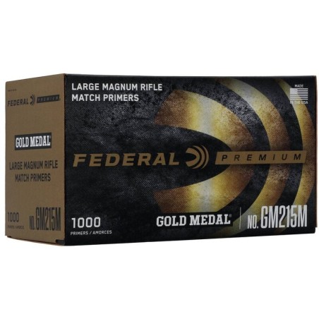 Amorces FEDERAL Large Rifle Magnum 215MI x100