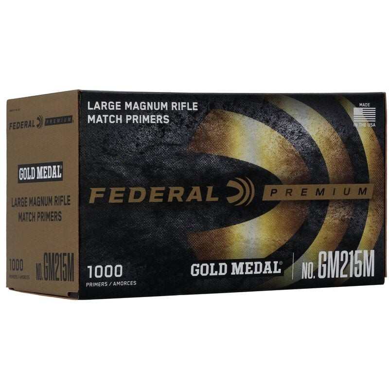 Amorces FEDERAL Large Rifle Magnum 215MI x100