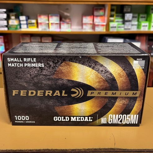 AMORCE FEDERAL SMALL RIFLE MATCH 205MI   X100