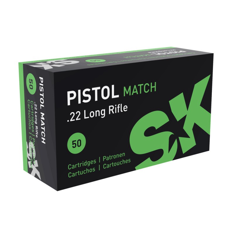 Munitions SK Pistol Match Cal.22lr x50