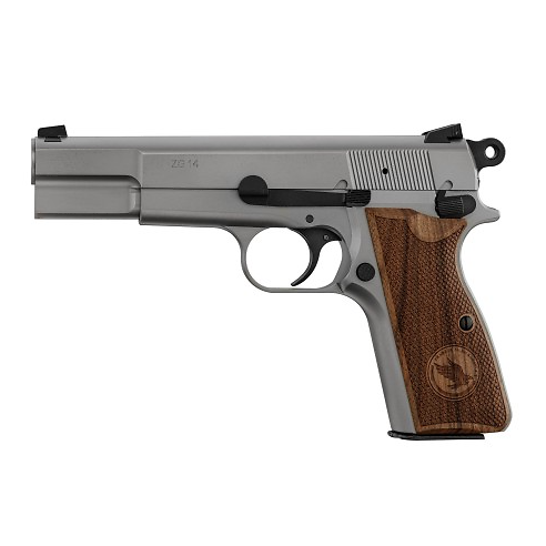 Pistolet TISAS ZIG14 1911 Stainless 4" Cal 9x19