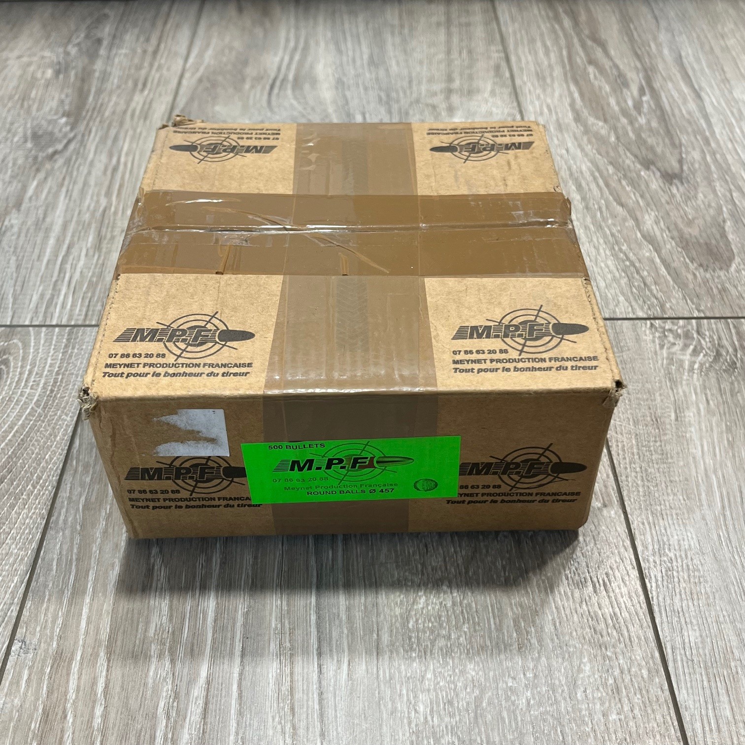 Balles rondes MPF Ø .457 x100