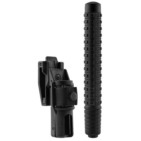 MATRAQUE TELESCOPIQUE EN ACIER TREMPE 21"+PORTE CEINTURE