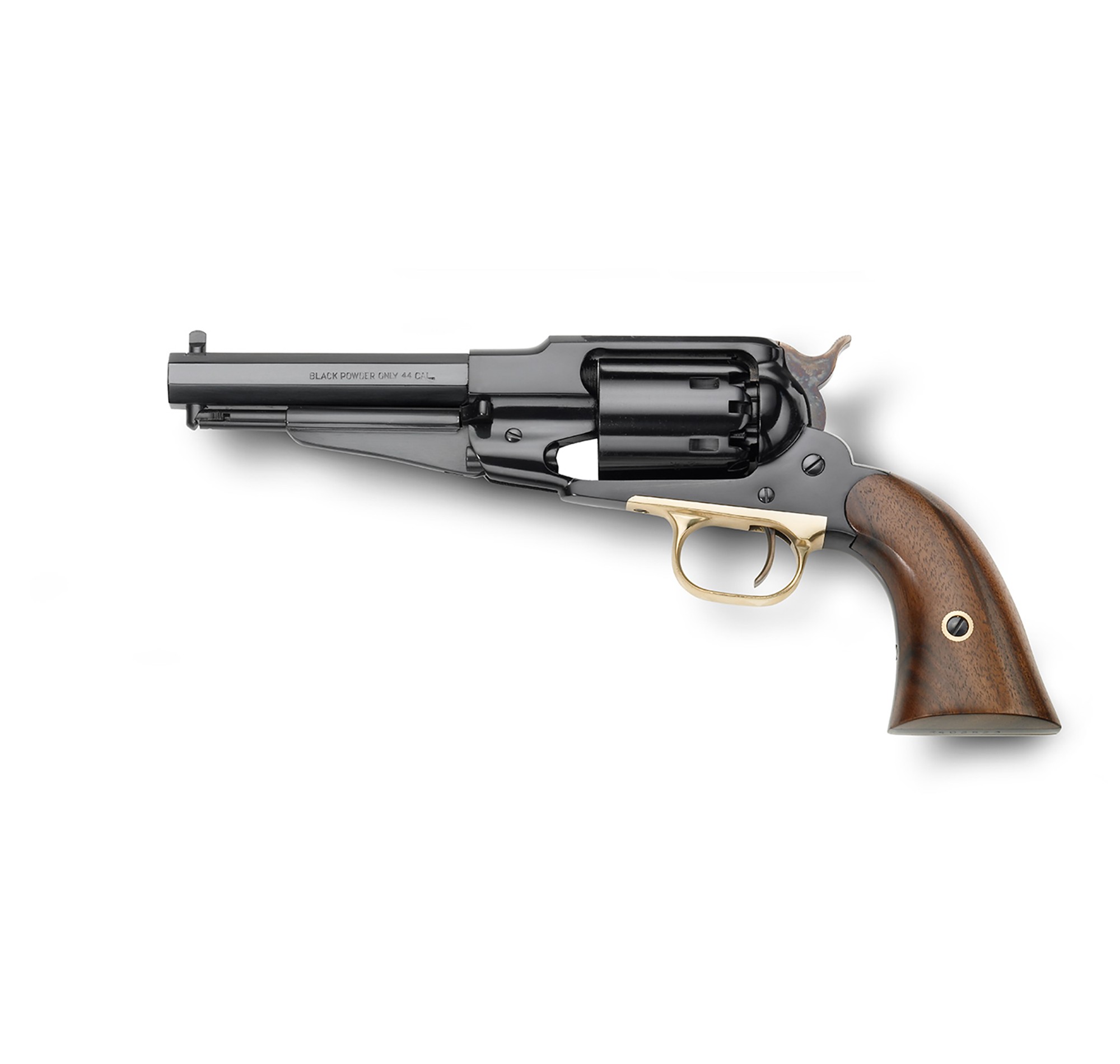 PIETTA REVOLVER POUDRE NOIRE 1858 ACIER  SHERIF CAL44