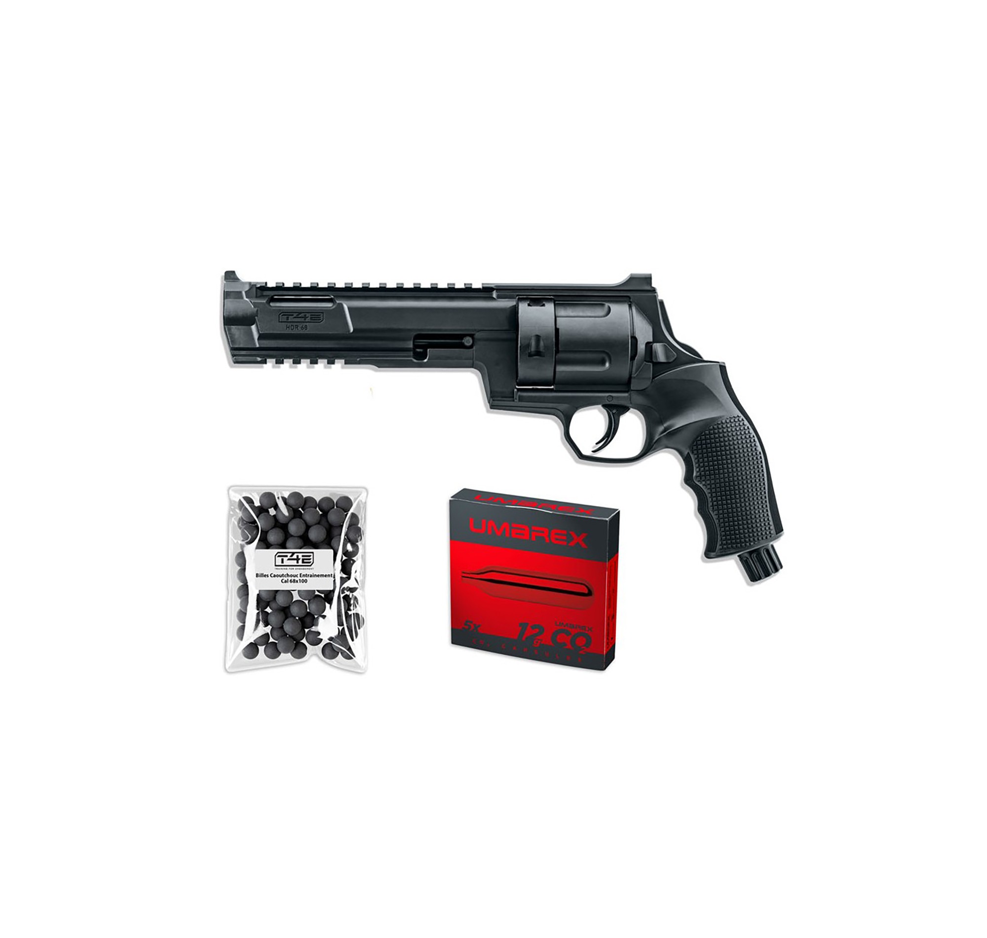 PISTOLET HDR68 CAL.68 PACK T4E 16J
