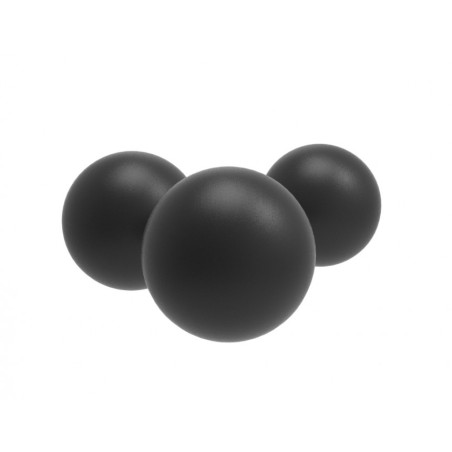 BILLES CAOUTCHOUC CAL.68 NOYEAU ACIER X50