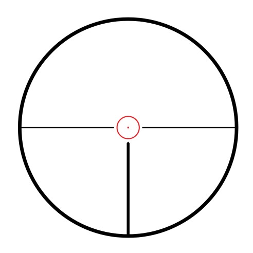 LUNETTE HAWKE FRONTIER 30 1-6X24 CIRCLE DOT