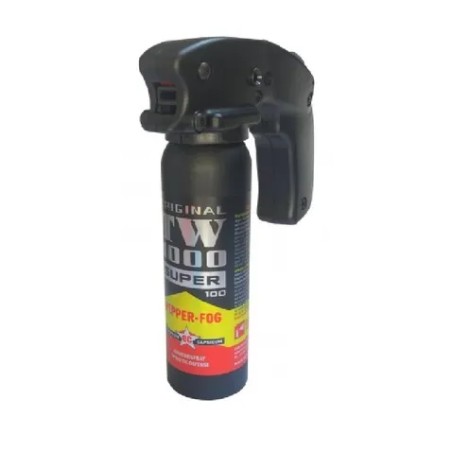 BOMBE LACRYMOGENE TW1000 PEPPER-FOG 100ML AVEC POIGNEE