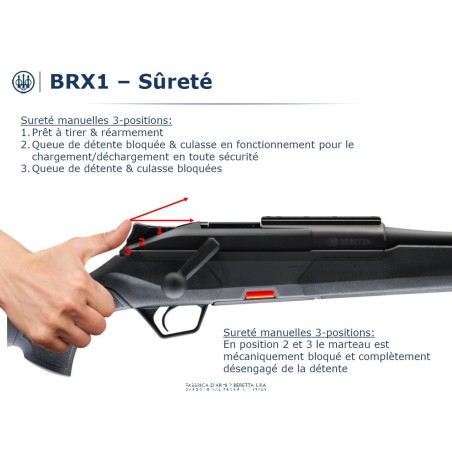 Carabine BERETTA BRX1 Linéaire 62cm Cal.300 Win Mag