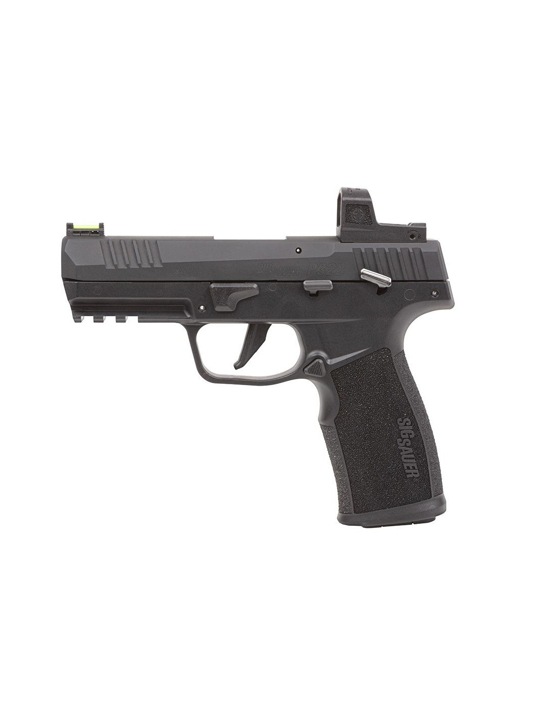 Pistolet SIG P322 FILETE CAL 22.LR AVEC POINT ROUGE ROMEO...