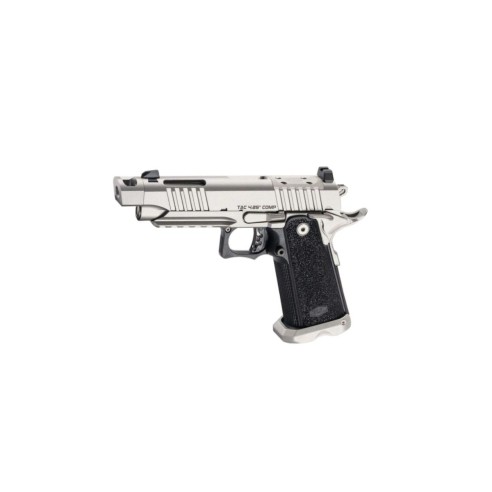 Pistolet BUL ARMORY SAS II TAC Comp. Silver 4.25" Cal 9x19