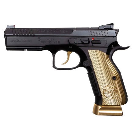 Pistolet CZ Shadow 2 Golddigger Optic Ready Cal 9x19