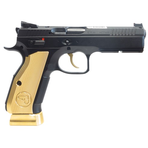 Pistolet CZ Shadow 2 Golddigger Optic Ready Cal...
