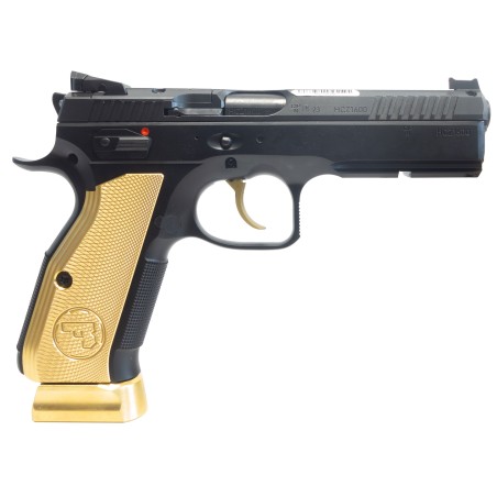 Pistolet CZ Shadow 2 Golddigger Optic Ready Cal 9x19