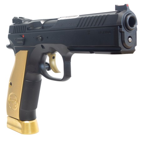 Pistolet CZ Shadow 2 Golddigger Optic Ready Cal 9x19