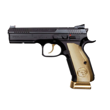 Pistolet CZ Shadow 2 Golddigger Optic Ready Cal 9x19