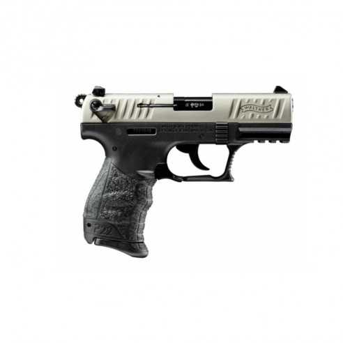Pistolet WALTHER P22Q Standard Nickel Cal.22lr