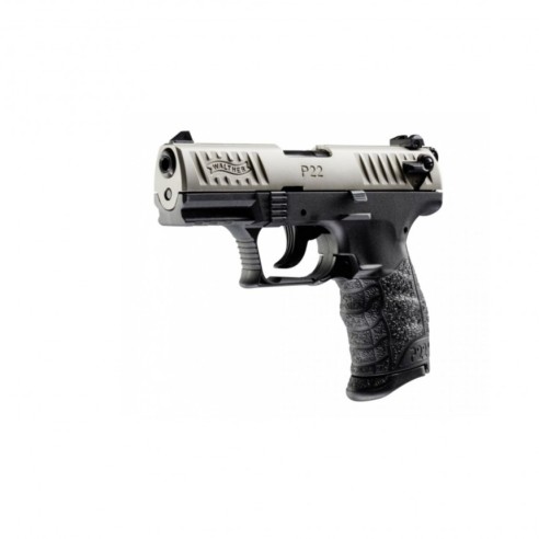Pistolet WALTHER P22Q Standard Nickel Cal.22lr