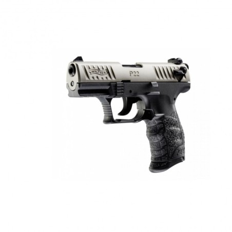 Pistolet WALTHER P22Q Standard Nickel Cal.22lr