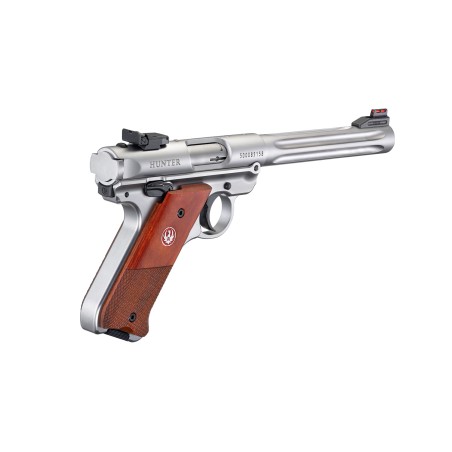 Pistolet RUGER Mark IV Inox Hunter Fluté Cal.22LR