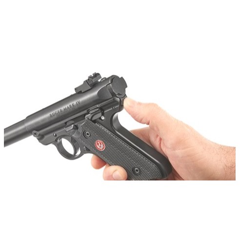 Pistolet RUGER Mark IV Inox Hunter Fluté Cal.22LR