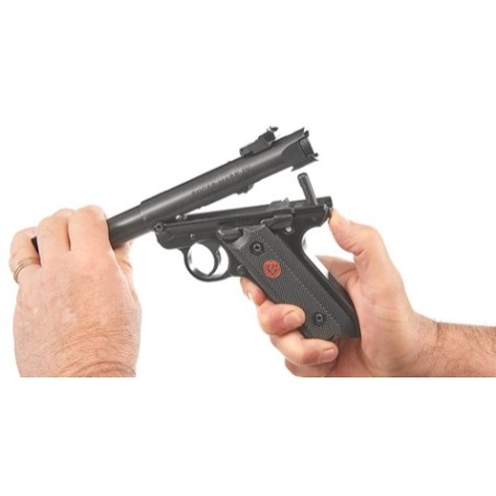 Pistolet RUGER Mark IV Inox Hunter Fluté Cal.22LR