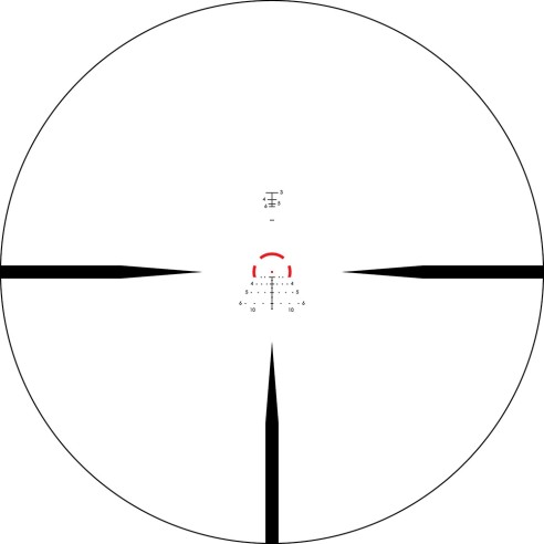 LUNETTE VORTEX STRIKE EAGLE 1-8X24 RET AR-BDC3...