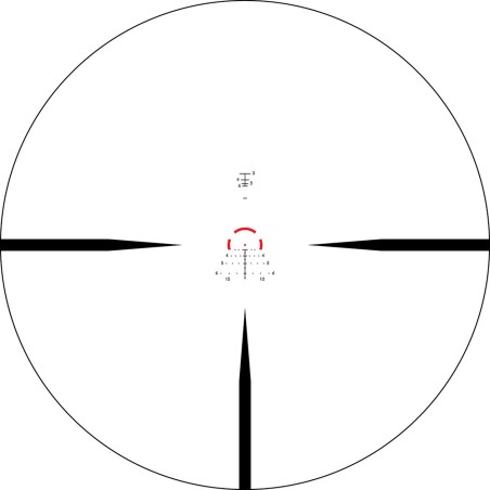 LUNETTE VORTEX STRIKE EAGLE 1-8X24 RET AR-BDC3  SFP DIAM 30