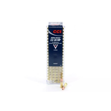 Munitions CCI 22LR Mini-Mag HP 36gr  X100