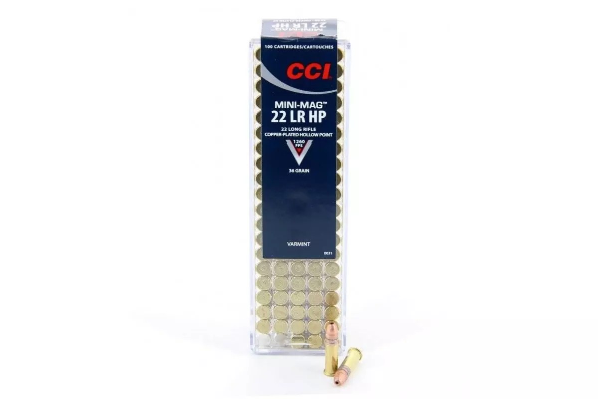 Munitions CCI 22LR Mini-Mag HP 36gr  X100