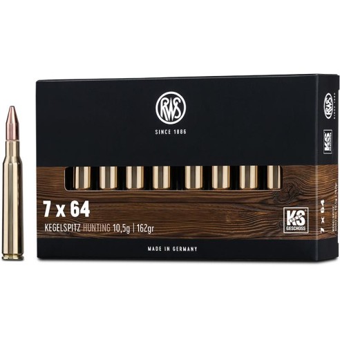 Munitions RWS 7x64 KS 162gr x20