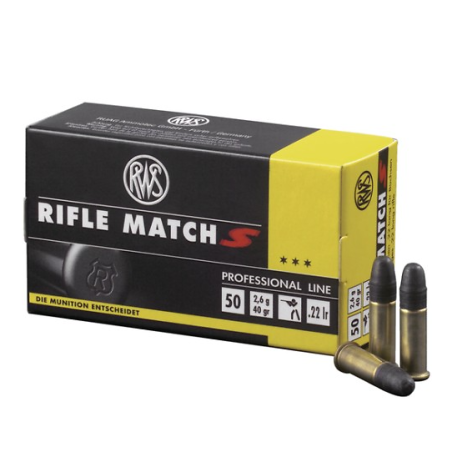 Munitions RWS 22lr Rifle Match S x50