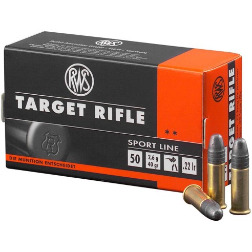 Munitions RWS 22lr Target Rifle x50