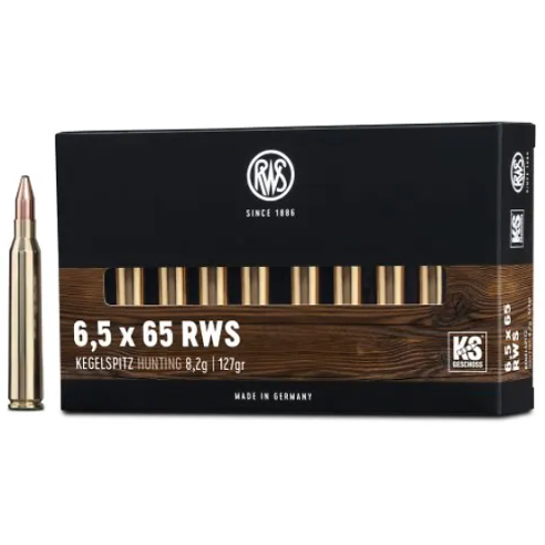 Munitions RWS 6.5x65 KS 127gr x20