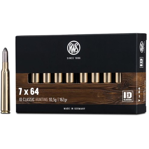 Munitions RWS 7x64 ID Classic 162gr x20