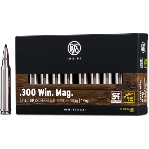 Munitions RWS 300 Win Mag Short Rifle Speed Tip Pro 165gr x20