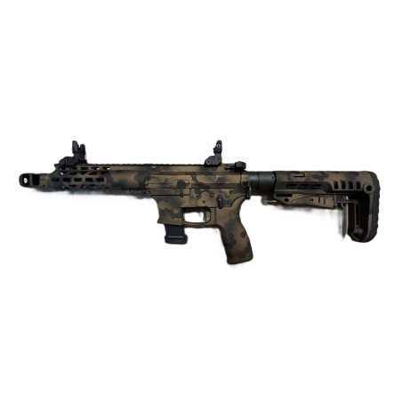 Carabine LEGACY ARMAMENT AR9 8" Custom Hexa Camo Cal 9x19