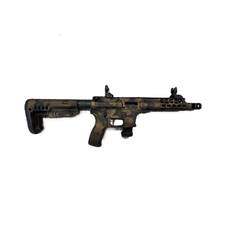 Carabine LEGACY ARMAMENT AR9 8" Custom Hexa Camo Cal 9x19