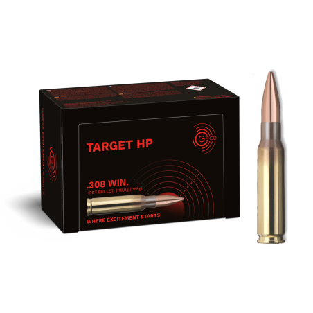 Munitions GECO .308 Win Target HP 168gr x50