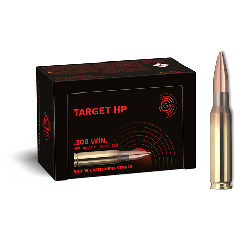 Munitions GECO .308 Win Target HP 168gr x50