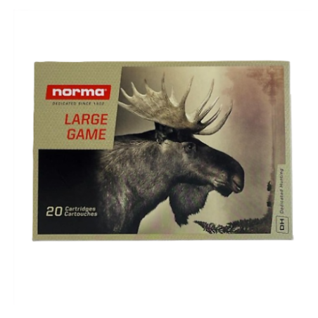 Munitions NORMA 9.3x62 Alaska 285gr x20
