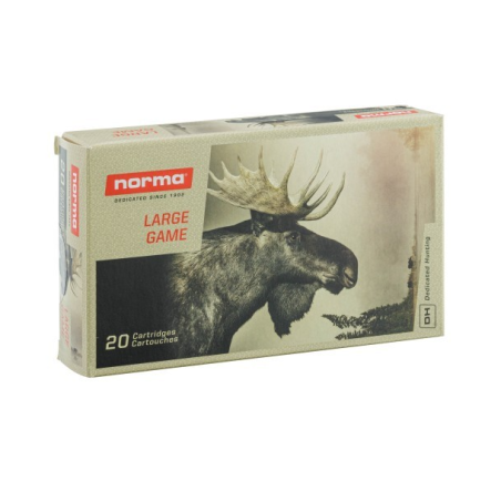 Munitions NORMA 9.3x62 Alaska 285gr x20