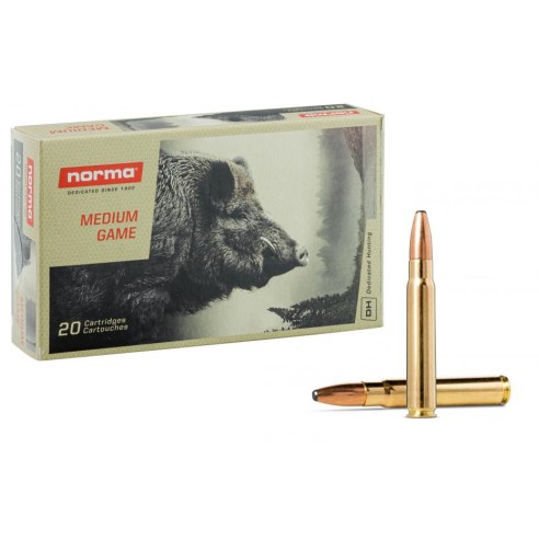 Munitions NORMA 9.3x62 Oryx 285gr x20