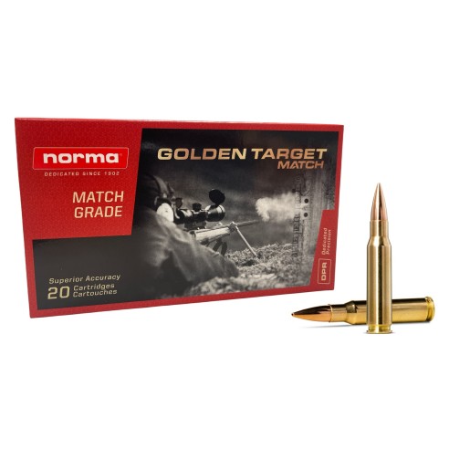 Munitions NORMA .308 Win Match Golden Target...