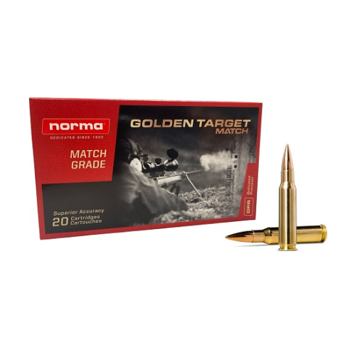 Munitions NORMA .308 Win Match Golden Target 150gr x50