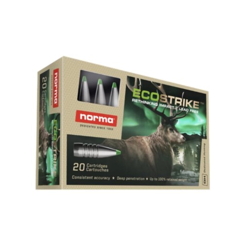 Munitions NORMA 338 Win Mag Ecostrike 200gr x20