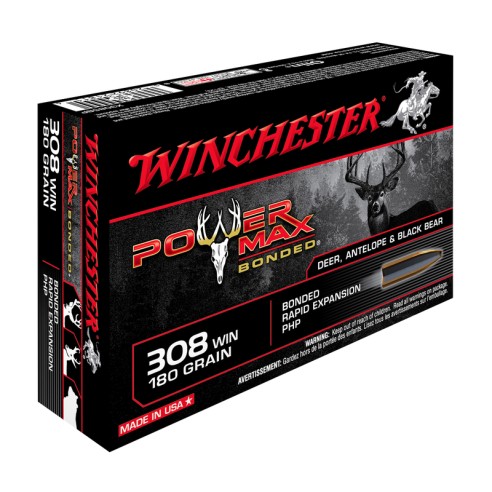 Munitions WINCHESTER 308 Win Power Max 180gr x20