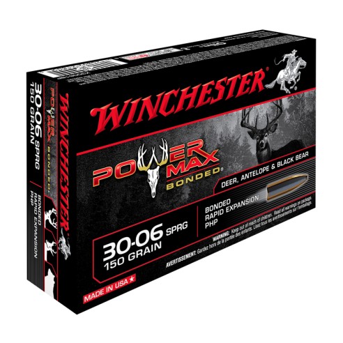 Munitions WINCHESTER 30-06 Power Max 150gr x20