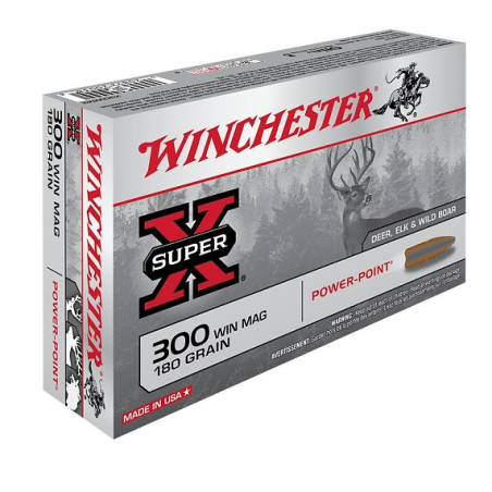 WINCHESTER 300 WM 180GR  POWER-POINT